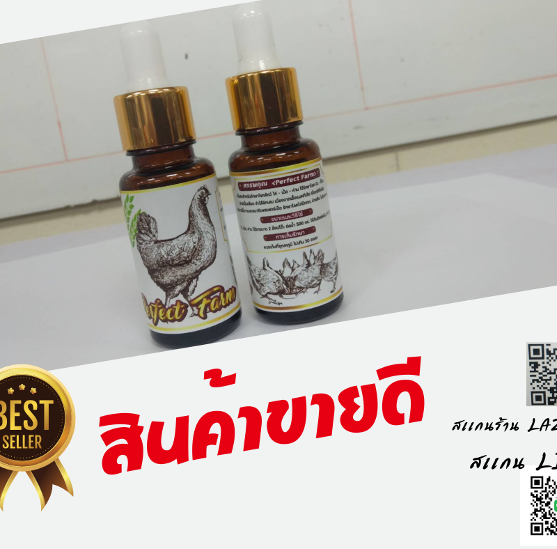 เพอร์เฟ็ค ฟาร์มPerfect Farm รักษาบิทในไก่ชนหวัดในไก่ชน